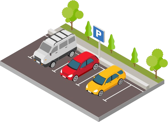 Ilustrasi aplikasi parkir online